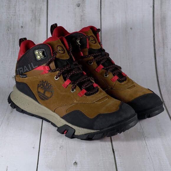 Timberland Garrison Trail Waterproof Mid Hiker Medium Color Brown Suede Size 8M main image 7